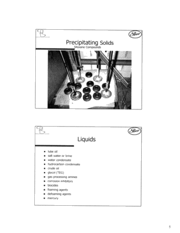 Contaminant Control: A New Approach Page 5