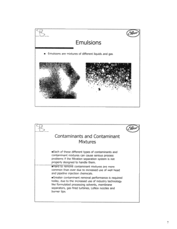 Contaminant Control: A New Approach Page 7