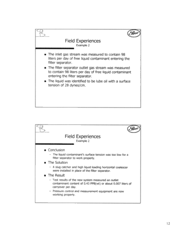 Contaminant Control: A New Approach Page 12