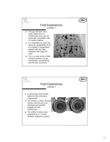 Contaminant Control: A New Approach Page 13
