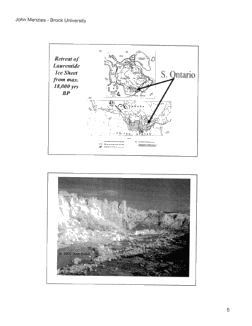 Hydrodynamics at the Ice-Bed Interface - Implications for Hydrocarbon Reserves on Ontario Page 5