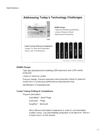 How Technology Challenges Are Changing the Roles for the Exploration and Production Industry Page 10