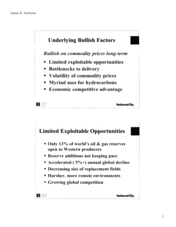 Energy Outlook for 2007 - 2030 Page 3