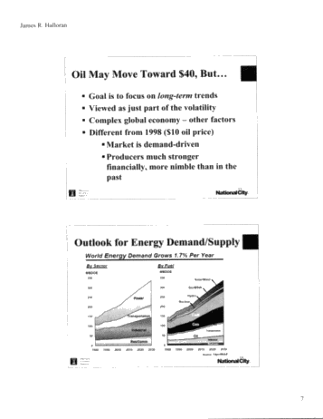 Energy Outlook for 2007 - 2030 Page 8
