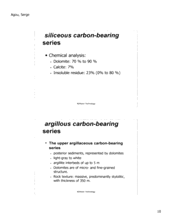 N2Vision Technology Application for Direct Identification of Commerical Hydrocarbons in Trenton-Black River Formations of Ontairo Page 11