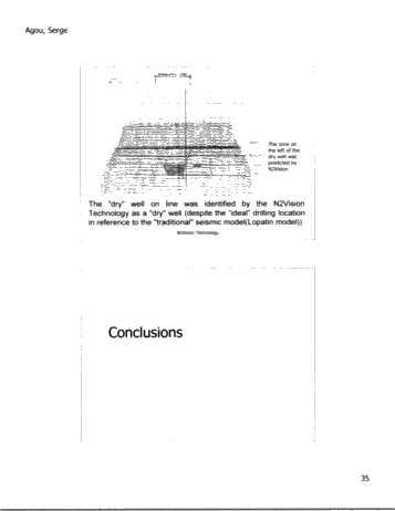 N2Vision Technology Application for Direct Identification of Commerical Hydrocarbons in Trenton-Black River Formations of Ontairo Page 35