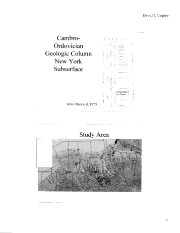Preliminary Subsurface Correlations of the Theresa (Galway) Sandstone Formation in New York State: Implications for Exploration Page 3