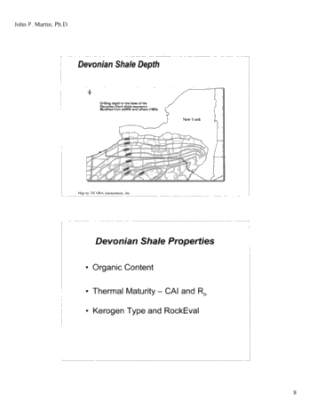 The Status of Shale Gas in New York Page 8