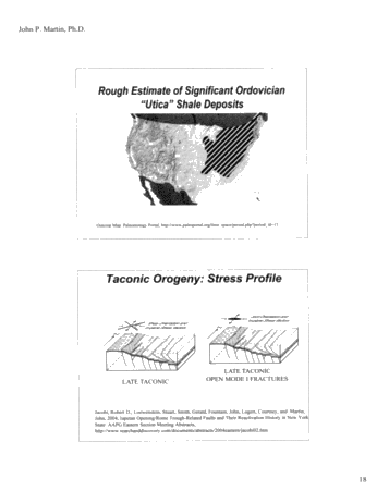 The Status of Shale Gas in New York Page 18