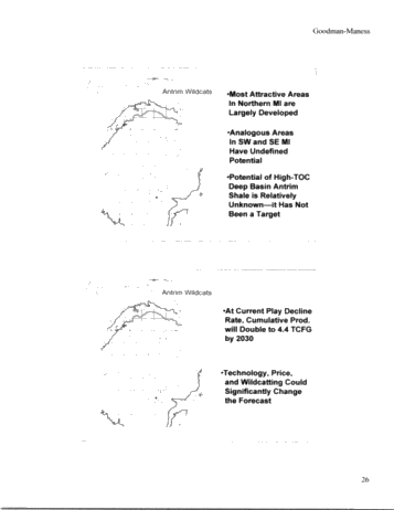 Michigan's Antrim Shale Play Page 26