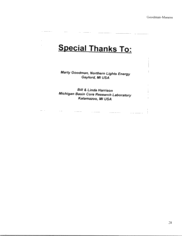 Michigan's Antrim Shale Play Page 28