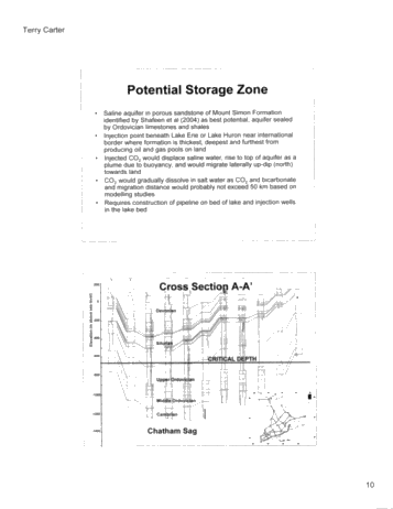 Geological Opportunities for CO2 Sequestration in Ontario Page 10