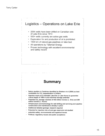 Geological Opportunities for CO2 Sequestration in Ontario Page 15