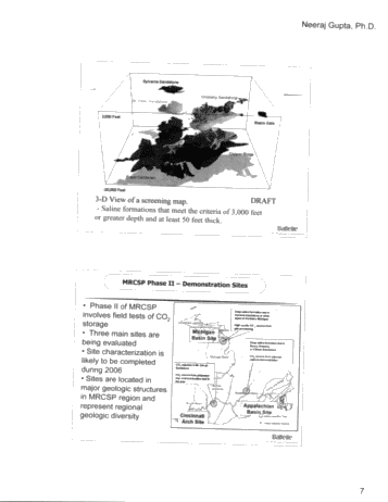 CO2 Capture and Storage in United States and Mid-Western Regional Partnership Page 7
