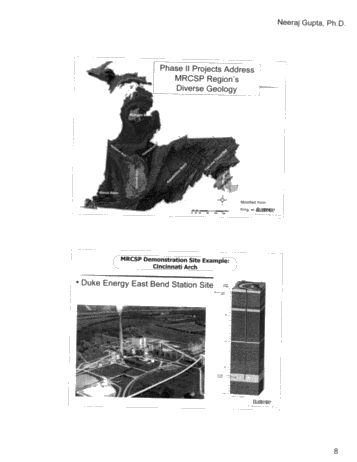 CO2 Capture and Storage in United States and Mid-Western Regional Partnership Page 8