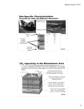 CO2 Capture and Storage in United States and Mid-Western Regional Partnership Page 12