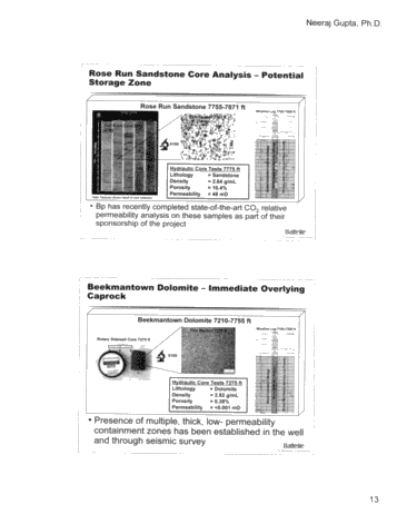 CO2 Capture and Storage in United States and Mid-Western Regional Partnership Page 13