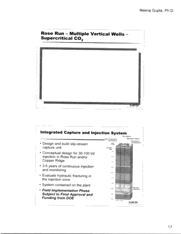 CO2 Capture and Storage in United States and Mid-Western Regional Partnership Page 17