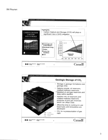 Canada's CO2 Capture and Storage Technology Roadmap Page 3