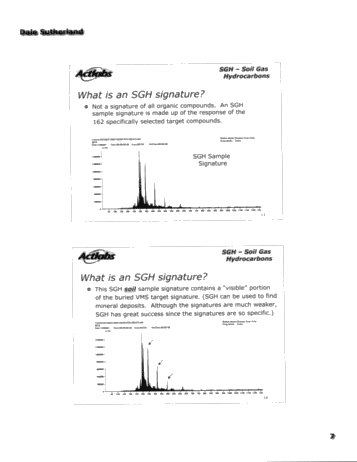 Soil Gas Hydrocarbons A Forensic Approach Defines Organic Petroleum Signatures for Predictive Geochemistry and Exploration for Buried Gas and Oil Targets Page 7