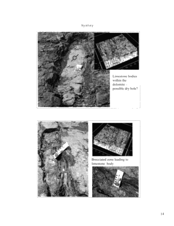 Outcrop Analog Lower Paleozoic Hydrothermal Dolomite Reservoirs, Mohawk Valley, New York Page 14