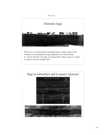 Outcrop Analog Lower Paleozoic Hydrothermal Dolomite Reservoirs, Mohawk Valley, New York Page 19