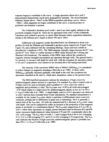 Magnetizations in Ordovician Petroleum Reservoir Rocks, Southwestern Ontario Page 6