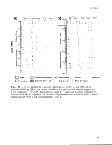 Magnetizations in Ordovician Petroleum Reservoir Rocks, Southwestern Ontario Page 23