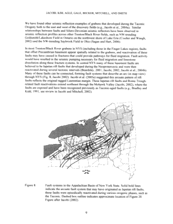 Generation of Lower Paleozoic Carbonate Reservoirs in the Appalachian Basin of New York State: Faults, Timing and The Plate Tectonic Connection Page 9