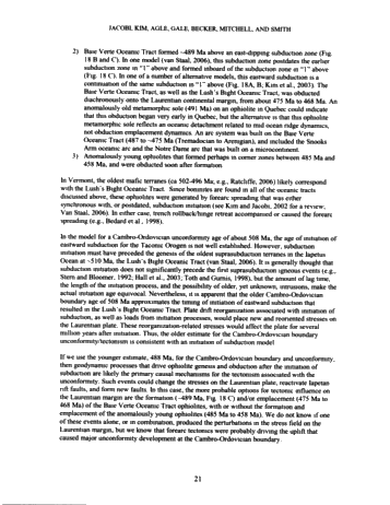 Generation of Lower Paleozoic Carbonate Reservoirs in the Appalachian Basin of New York State: Faults, Timing and The Plate Tectonic Connection Page 21