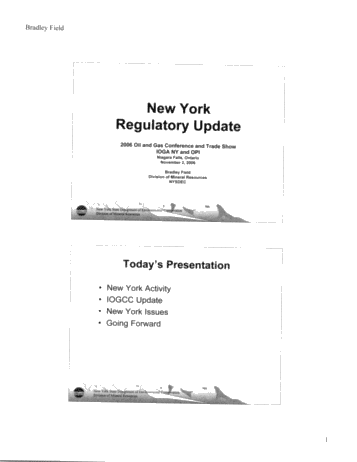 Regulatory Update Page 1