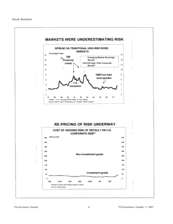 Opening Keynote Speaker - The Economic Outlook Page 4
