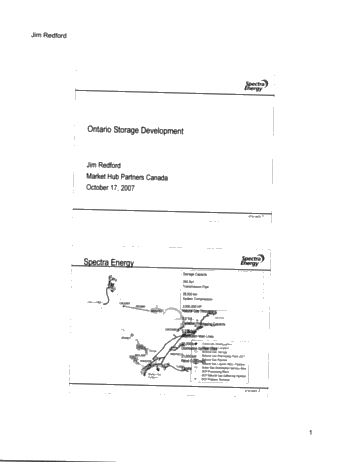 Ontario Storage Development Page 1