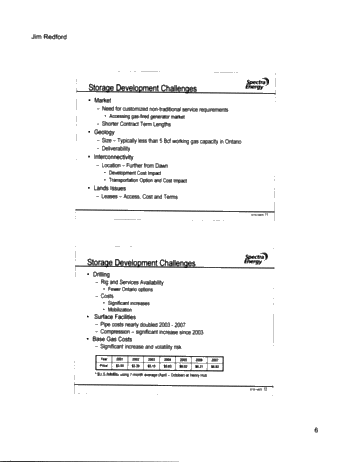 Ontario Storage Development Page 6