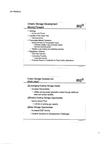 Ontario Storage Development Page 7