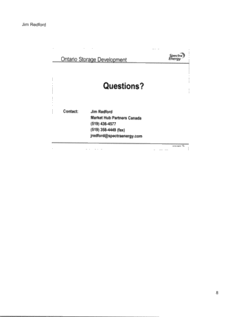 Ontario Storage Development Page 8