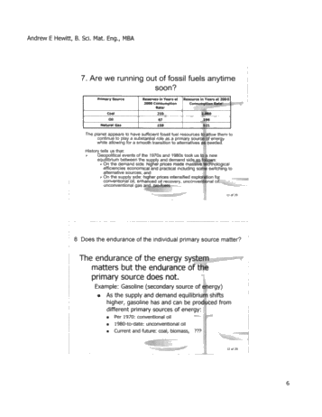 Meeting the Global Energy Needs of the 21st Century Page 5