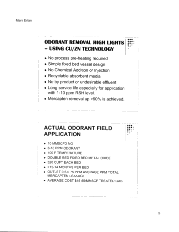 Modern Catalytic Solutions For Gas Purification Page 5