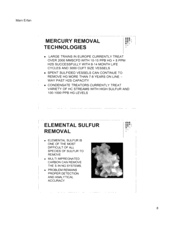 Modern Catalytic Solutions For Gas Purification Page 8