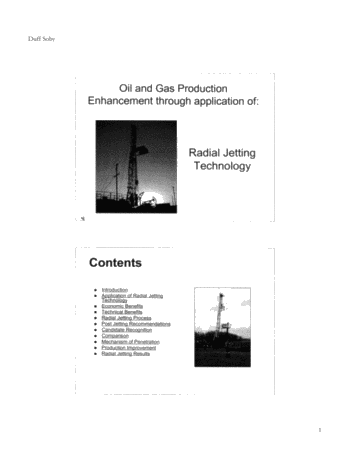 Radial Jetting Technology Page 1