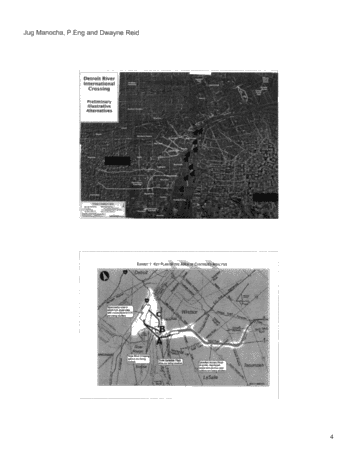 Drilling of Wells For the Windsor-Detroit Bridge Evaluation Page 4