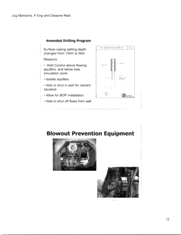 Drilling of Wells For the Windsor-Detroit Bridge Evaluation Page 12