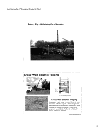 Drilling of Wells For the Windsor-Detroit Bridge Evaluation Page 14