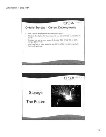Gas Storage - The Past, Present and Future Page 10
