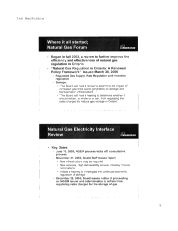 Enbridge Gas Distribution - Tecumseh Storage Growth Page 5