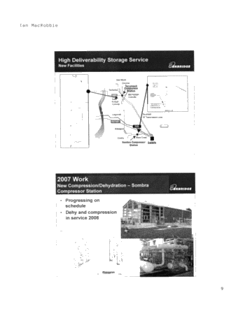 Enbridge Gas Distribution - Tecumseh Storage Growth Page 9