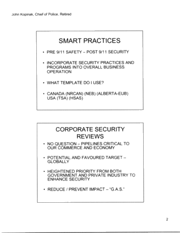 Site Security and Terrorist Threats Page 2