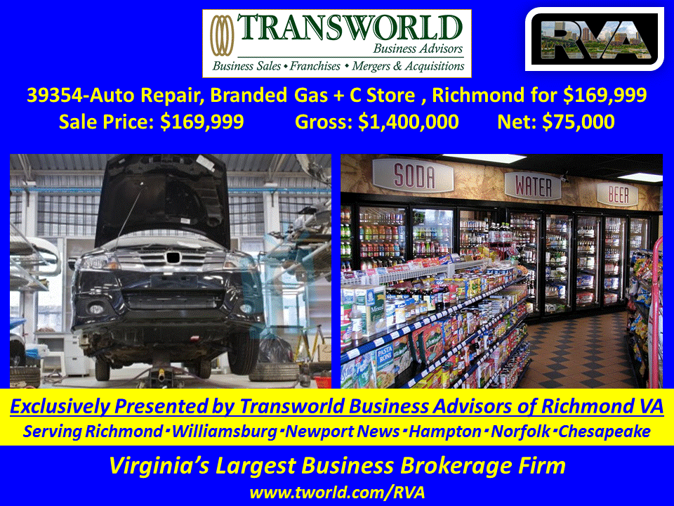 Automotive Businesses for Sale Transworld Business Advisors