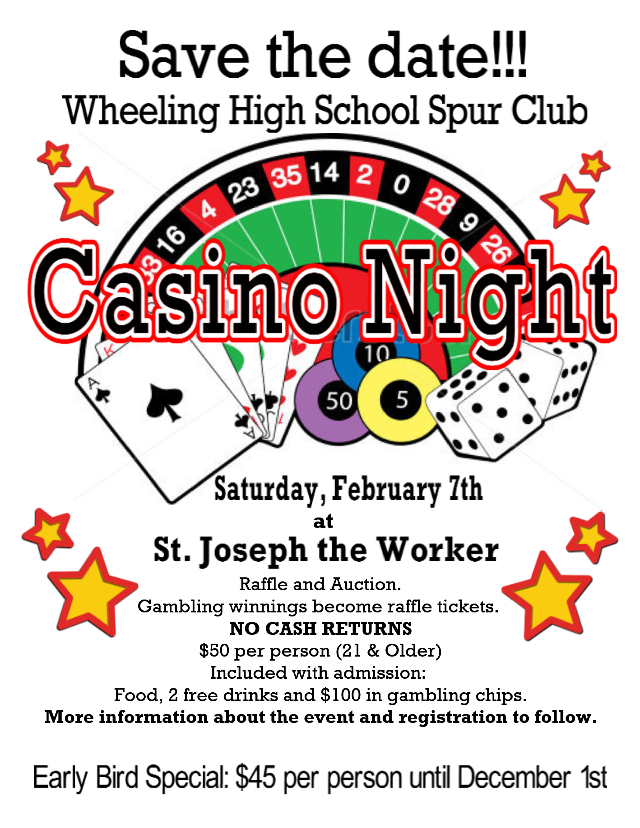 Casino wheeling il