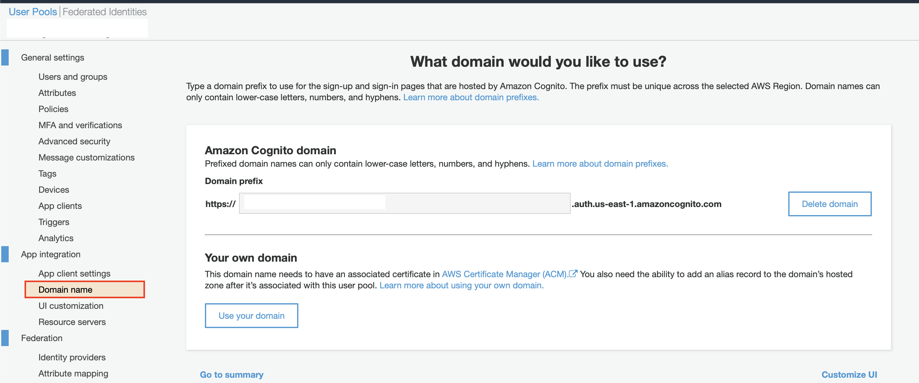 Domain name
